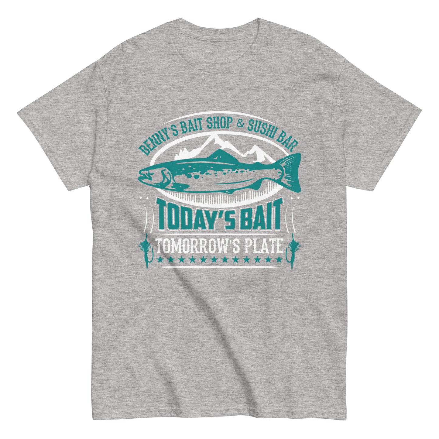 "Todays Bait Tomorrows Plate" - Men's classic tee