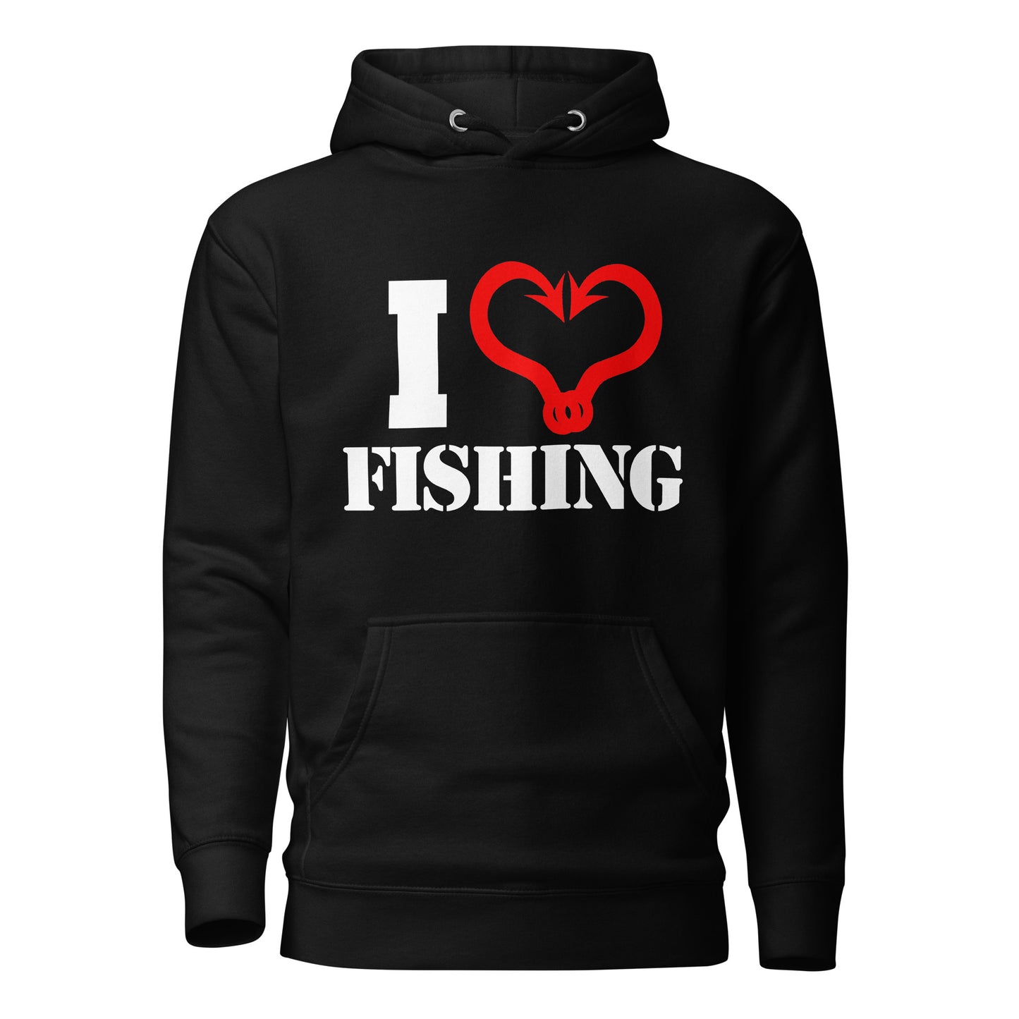 "I Love Fishing" - Unisex Hoodie